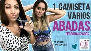 5 ABADAS PERSONALIZADO EM 1 CAMISETA | SEM GASTAR
