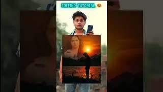Sunset 😱 Creative Photo Editing Tutorial/ 