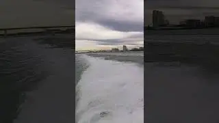 Riding in Clearwater Beach on a @bayliner Trophy boat #aqualifestyle #boat