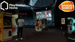 Namco Arcade Center: Game Launching PlayStation Home Online Test | PAC-MAN, Dig Dug, & more! (WIP)