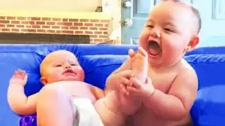 TOP 1 Video  Funny and Cute Twin Babies Fails|| JUST CUTE SMILE ||