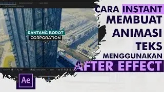 Tutorial After Effect Text Animation