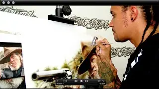 How to Airbrush Portraits - Advanced Photo Realism with Cory Saint Clair
