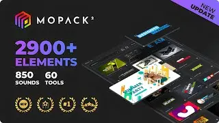 1000+ Motion Graphics Elements Pack - After Effects & Premiere Pro Template
