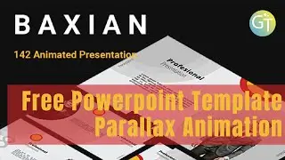 free powerpoint parallax animation template download