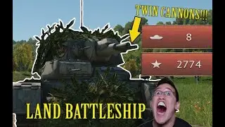 The Rare Land Battleship Premium | War Thunder | PzKpfw Neubaufahrzeug