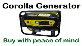 Corolla Generator - Get informed before you commit your money