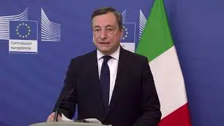 ‘Italy is committed to a quick reduction in our dependence on Russian gas’ says Draghi