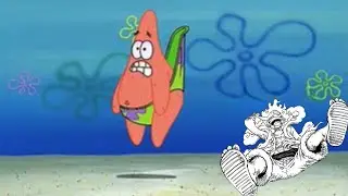 Luffy Gear 5 but it's Spongebob vs Patrick