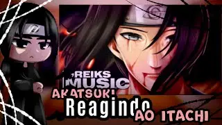 Reagindo rap do Itachi "O corvo voa só" (Akatsuki) //Gacha Club//