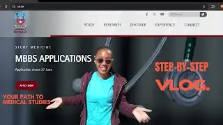 Step-by-step online application guide to University of Botswana medical school