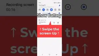 How to Show Battery Percentage %🔋Info in Android Tips @giapca  