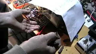 Усилитель Одиссей 010 ремонт стабилизатора и схемы защиты, настройка.