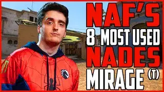 NAF 8 most used Nades on Mirage (T)