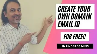 How to create business email address for free : Create your own domain email id in just 15 minutes