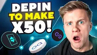Buying 5 DePIN's this DIP! Aiming to x10 - x50