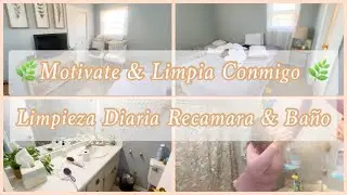 LIMPIEZA DIARIA #casa  | Limpia #conmigo mi 🏠#cleanwithme | Como lavar el baño facil y rapido🧹🛀🧼