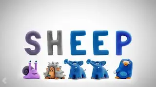 Talking Animals ABC English alphabet Black Sheep
