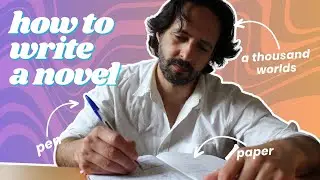 3 EXERCISES to help you write your NOVEL 🖋️📚