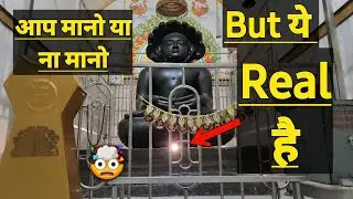 हवा में हैं 9000 किलो की मूर्ति....