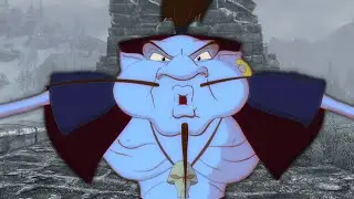 Main character in Skyrim