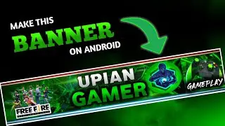 How to Make GAMING Channel Banner Kaise Banaye || How to Create Channel Banner💥Channel Art कैसे बनाए