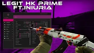 CSGO LEGIT HK PRIME | Legit Hacking com Inventario de R$ 350,00+ | FT. Iniuria - Road to Global #1