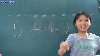 Learn Numbers with Color Numbers & Math   Hunter kids Go To School