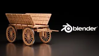 Wooden Cart Modeling Tutorial In Blender