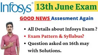 Infosys 13th June Assesment| Infosys Test Pattern & Syllabus | Infosys Recruitment Process 2021