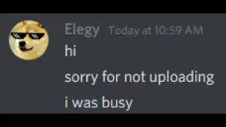 sorry for not uploading