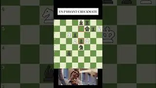 EN PASSANT CHECKMATE 🤩 #chessbrillantmoves #chess #brilliantmove #memes #chesstraps #chesstiktok