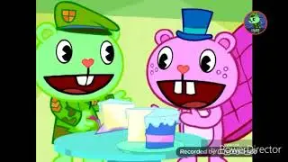 Female flippy reacts to: Happy Tree Friends party animal