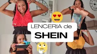 PROBANDO lenceria de SHEIN! HAUL SHEIN