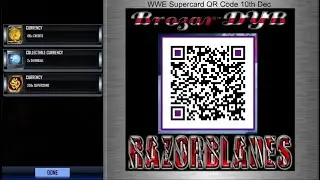 WWE Supercard - S9 QR Code 10 Dec