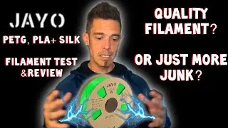 JAYO Filament test | Testing JAYO filaments with orca slicer & klipper. JAYO 3D printing review