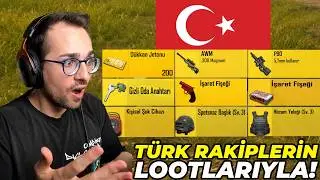CAN I WIN USING THE LOOT OF TURKISH FLAG OPPONENTS? | PUBG MOBILE