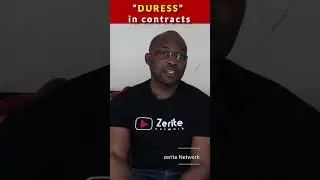 How Duress works in contract law
