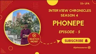 PhonePe Interview Experience | Interview Chronicles | CSE | 2025 | 
