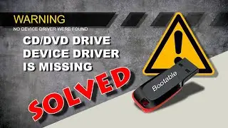 Bootable USB,Device driver unavailable fixed.