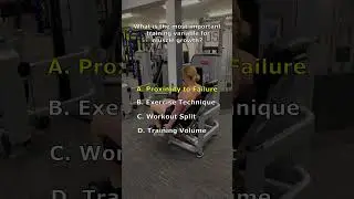 Muscle IQ Test #muscle