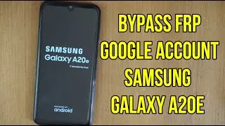 Samsung A20e A202F Frp google account Bypass new method