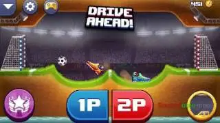 Играем в двоим в игре где сталкивается машины