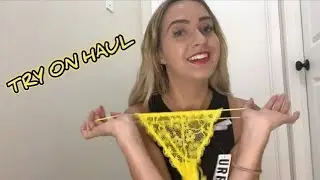 See-through lingerie try-on haul with Emilia #transparenthaul #tryonhaul2023 #lingerie PWSSV014