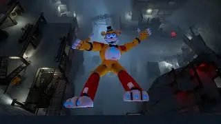 Fnaf Security Breach Funny falls in Garry's mod!