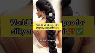 🔥🌎World best Aloevera shampoo for silky and long hair👌Get shiny,long & thick hair💯#shorts#ytshorts