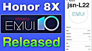 Honor 8X (Jsn-L22) stable EMUI10 update released. How to update honor 8x to Android Q emui10.