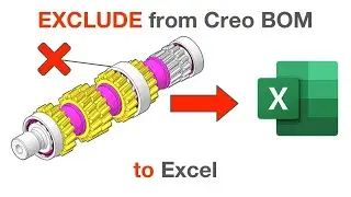 EXCLUDE Creo Models from BOM Reports