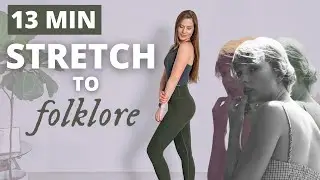 FOLKLORE Taylor Swift Full Body Stretch & Cool Down Routine | Recovery + Relaxation | Feel Good Flow