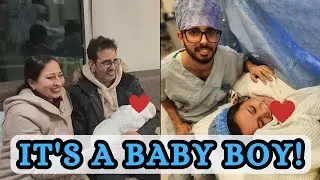 He's Here! Welcoming Our Baby Boy to the World ❤️👶